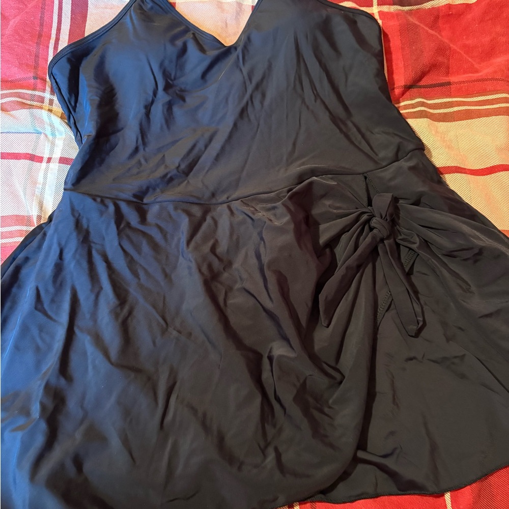 Black swim Dress